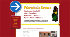 Desktop Screenshot of fahrschule-krause-pinneberg.de
